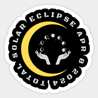 Total Solar Eclipse April 8 2024 Sticker